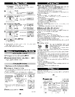 Preview for 5 page of Panasonic SVSD85 - SD AUDIO PLAYER Operating Instructions Manual