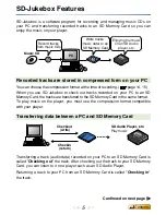 Preview for 14 page of Panasonic SVSD85 - SD AUDIO PLAYER Operating Instructions Manual