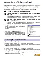 Preview for 16 page of Panasonic SVSD85 - SD AUDIO PLAYER Operating Instructions Manual