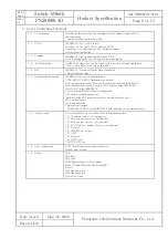 Preview for 8 page of Panasonic Switch-M8eGi Series Product Specification