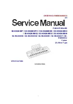 Panasonic SX-KN2600P Service Manual preview