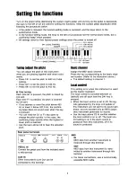 Preview for 5 page of Panasonic SX-PC12 Owner'S Manual