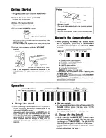 Предварительный просмотр 8 страницы Panasonic SX-PC26M Operating Manual