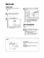Preview for 4 page of Panasonic SX-PC8 Owner'S Manual