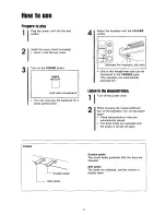 Предварительный просмотр 4 страницы Panasonic SX-PC8 Owner'S Manual