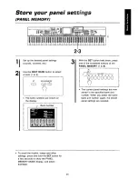 Предварительный просмотр 23 страницы Panasonic SX-PR602 Operating Manual