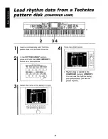 Предварительный просмотр 28 страницы Panasonic SX-PR602 Operating Manual