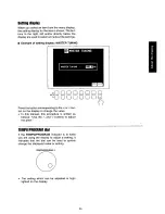 Предварительный просмотр 33 страницы Panasonic SX-PR602 Operating Manual