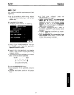 Предварительный просмотр 87 страницы Panasonic SX-PR602 Operating Manual