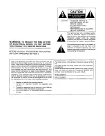 Предварительный просмотр 2 страницы Panasonic SX-PX552M Operating Manual