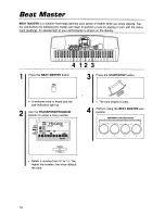 Preview for 14 page of Panasonic SXKC200 - ELECTRONIC KEYBOARD Owner'S Manual