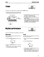 Preview for 21 page of Panasonic SXKC200 - ELECTRONIC KEYBOARD Owner'S Manual