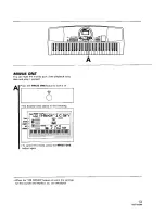 Preview for 13 page of Panasonic SXKC211 - ELECTRONIC KEYBOARD Owner'S Manual
