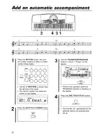 Preview for 12 page of Panasonic SXKC600 - ELECTRONIC KEYBOARD Owner'S Manual