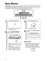 Preview for 16 page of Panasonic SXKC600 - ELECTRONIC KEYBOARD Owner'S Manual