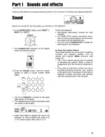 Preview for 19 page of Panasonic SXKC600 - ELECTRONIC KEYBOARD Owner'S Manual