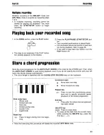 Preview for 33 page of Panasonic SXKC600 - ELECTRONIC KEYBOARD Owner'S Manual