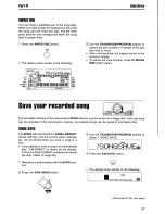 Preview for 37 page of Panasonic SXKC600 - ELECTRONIC KEYBOARD Owner'S Manual