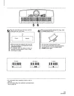 Preview for 13 page of Panasonic SXKC611 - ELECTRONIC KEYBOARD Owner'S Manual