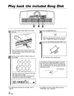 Preview for 14 page of Panasonic SXKC611 - ELECTRONIC KEYBOARD Owner'S Manual