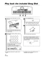 Предварительный просмотр 14 страницы Panasonic SXKC611 - ELECTRONIC KEYBOARD Owner'S Manual