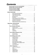 Preview for 6 page of Panasonic SXKN1500 - ELECTRONIC KEYBOARD Owner'S Manual