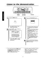 Preview for 18 page of Panasonic SXKN1500 - ELECTRONIC KEYBOARD Owner'S Manual