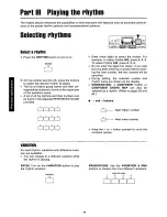 Предварительный просмотр 48 страницы Panasonic SXKN1500 - ELECTRONIC KEYBOARD Owner'S Manual