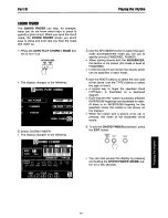 Preview for 61 page of Panasonic SXKN1600 - ELECTRONIC KEYBOARD Owner'S Manual