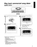 Предварительный просмотр 15 страницы Panasonic SXKN6000 - ELECTRONIC KEYBOARD Owner'S Manual