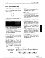 Preview for 53 page of Panasonic SXKN6500 - ELECTRONIC KEYBOARD Owner'S Manual