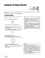 Preview for 22 page of Panasonic SXMB100 - KEYBOARD W/CD & RADI Owner'S Manual