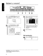 Preview for 14 page of Panasonic SXPR703 - ENSEMBLE PIANO Operating Manual