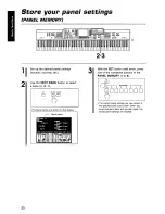 Preview for 20 page of Panasonic SXPR703 - ENSEMBLE PIANO Operating Manual