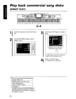 Preview for 24 page of Panasonic SXPR703 - ENSEMBLE PIANO Operating Manual