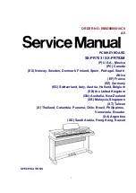 Panasonic SXPR703 - ENSEMBLE PIANO Service Manual preview