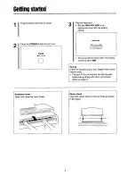 Предварительный просмотр 5 страницы Panasonic SXPX224 - ELECTRONIC PIANO Operating Manual