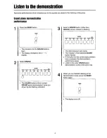 Предварительный просмотр 6 страницы Panasonic SXPX224 - ELECTRONIC PIANO Operating Manual