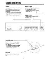 Предварительный просмотр 8 страницы Panasonic SXPX224 - ELECTRONIC PIANO Operating Manual