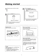 Preview for 5 page of Panasonic SXPX332 - DIGITAL PIANO Owner'S Manual