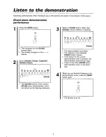 Предварительный просмотр 6 страницы Panasonic SXPX554 - ELECTRONIC PIANO Operating Manual