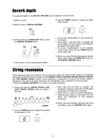 Предварительный просмотр 13 страницы Panasonic SXPX554 - ELECTRONIC PIANO Operating Manual