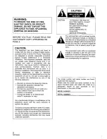 Предварительный просмотр 2 страницы Panasonic SXPX665 - ELECTRONIC PIANO Operating Manual