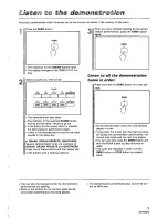 Предварительный просмотр 7 страницы Panasonic SXPX665 - ELECTRONIC PIANO Operating Manual