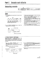 Предварительный просмотр 11 страницы Panasonic SXPX665 - ELECTRONIC PIANO Operating Manual