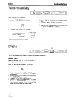 Предварительный просмотр 12 страницы Panasonic SXPX665 - ELECTRONIC PIANO Operating Manual