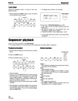 Предварительный просмотр 22 страницы Panasonic SXPX665 - ELECTRONIC PIANO Operating Manual