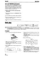 Предварительный просмотр 28 страницы Panasonic SXPX665 - ELECTRONIC PIANO Operating Manual