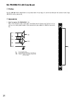 Preview for 20 page of Panasonic System 850 Operating Instructions Manual