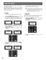 Preview for 74 page of Panasonic System 850 Operating Instructions Manual